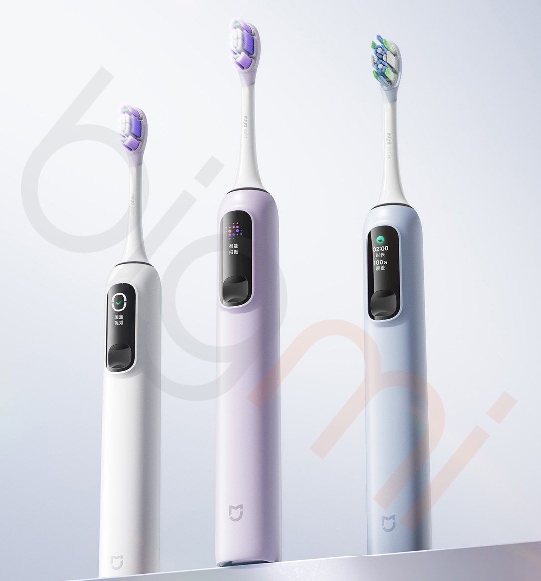 3 mau sac Ban chai dien Xiaomi Mijia Pro MES610