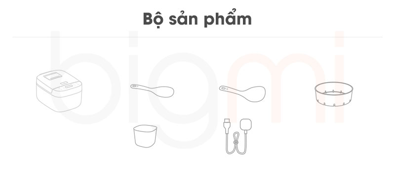 Bo san pham Noi com dien thong minh Xiaomi Mijia 3L MFB15AY
