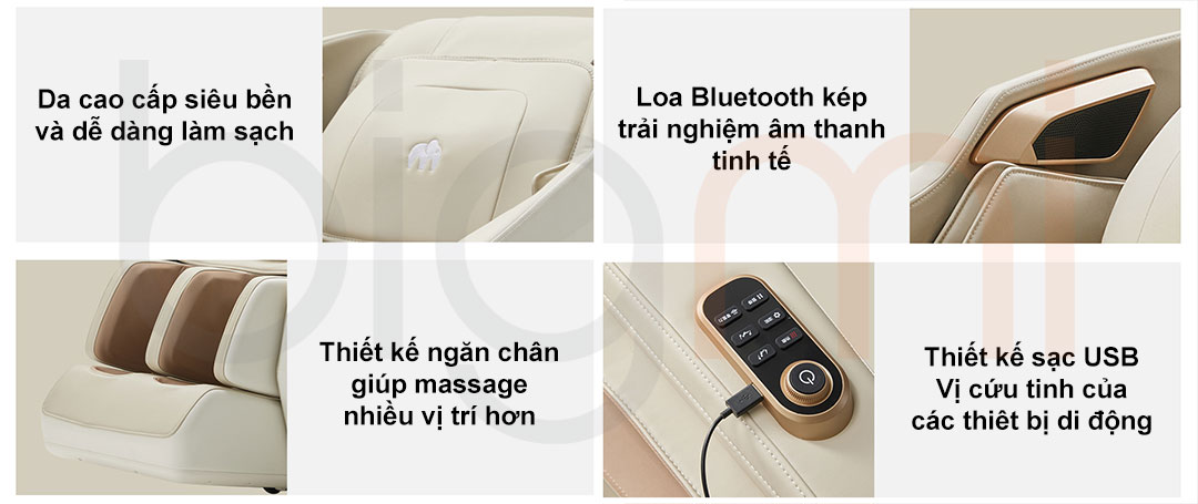 Chi tiet Ghe Massage Momoda M525 Pro