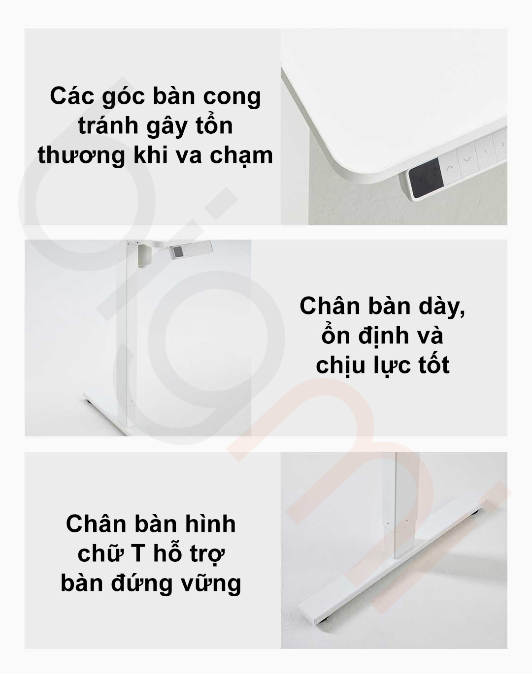 Cac chi tiet khac Ban dieu chinh do cao Xiaomi 8H D Series