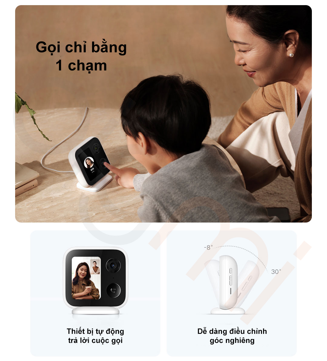 Camera thong minh Xiaomi J20CM MJSXJ20CM Chia se man hinh bang 1 cham