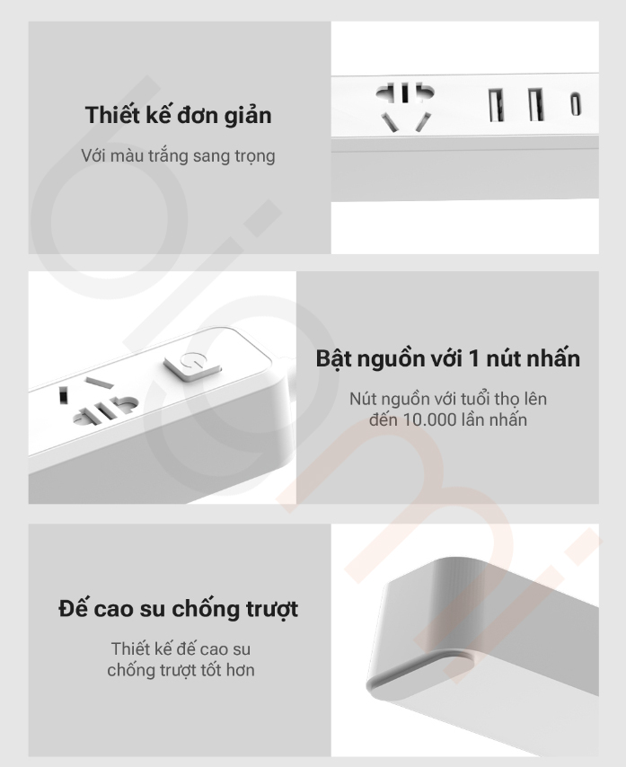 Chi tiet O cam dien Xiaomi Lydsto YY YCXCZ01 W03