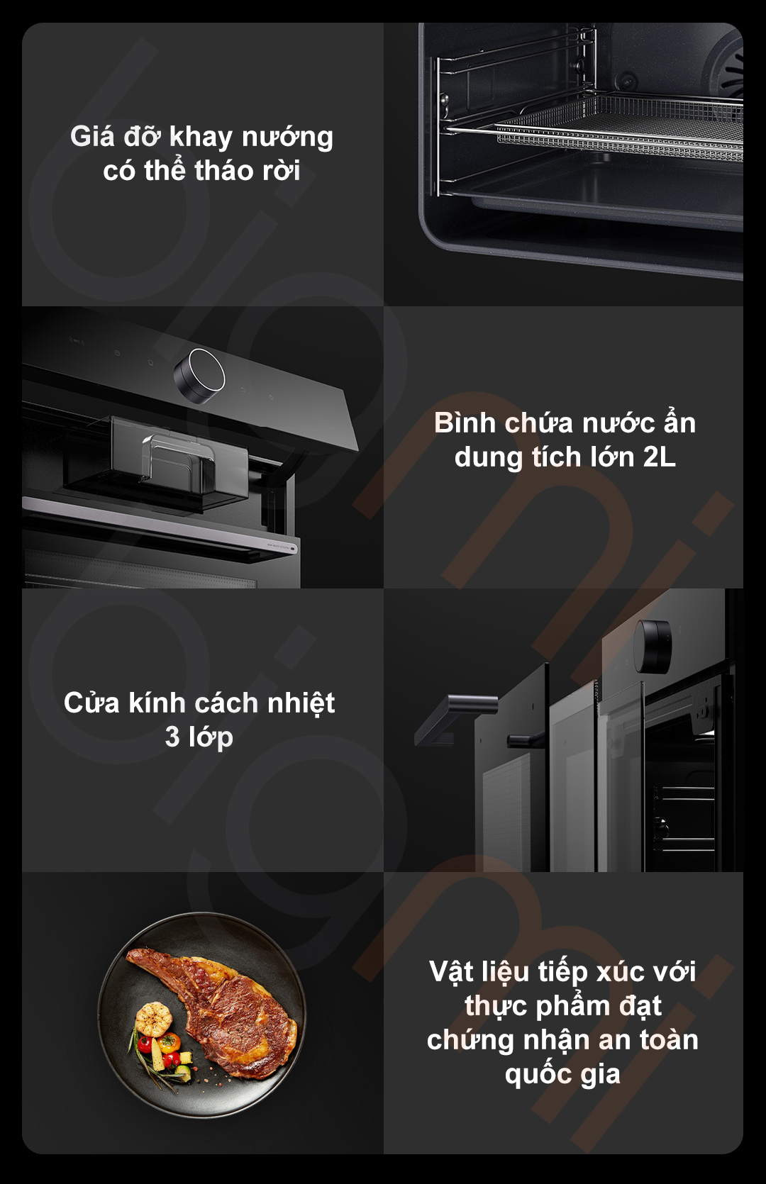 Chi tiet khac May hap nuong Xiaomi Mijia S1 58L MQR01M