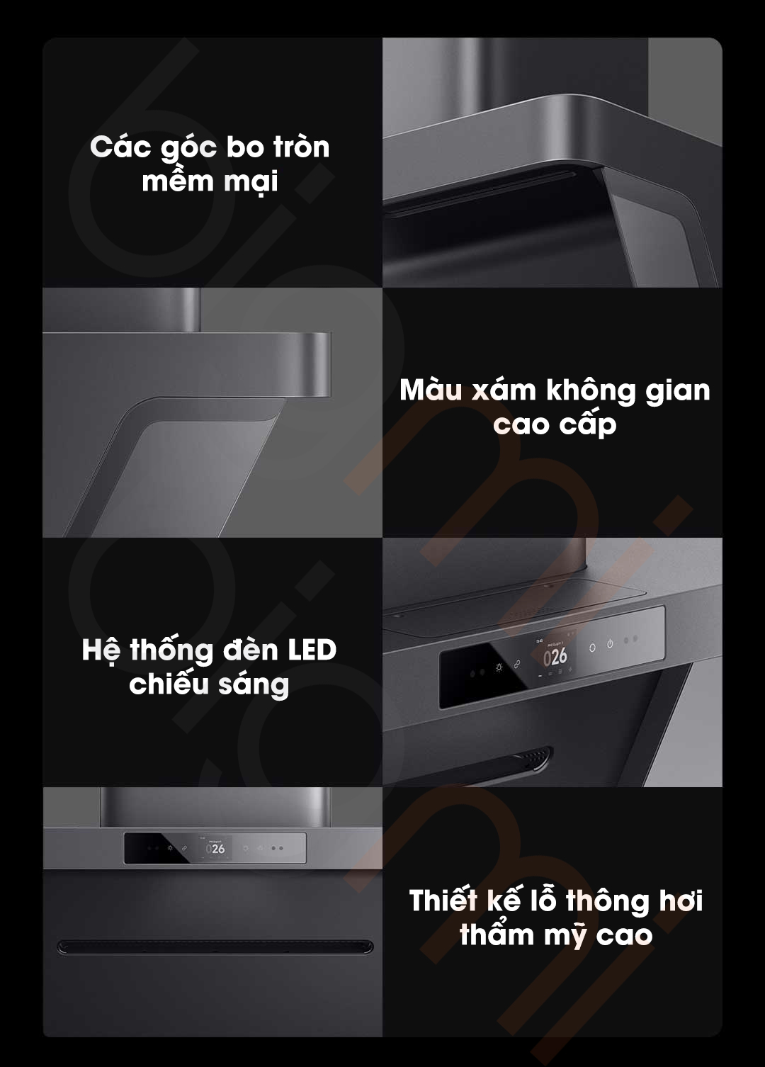 Chi tiet khac May hut mui thong minh Xiaomi Mijia P1 MJ104CY