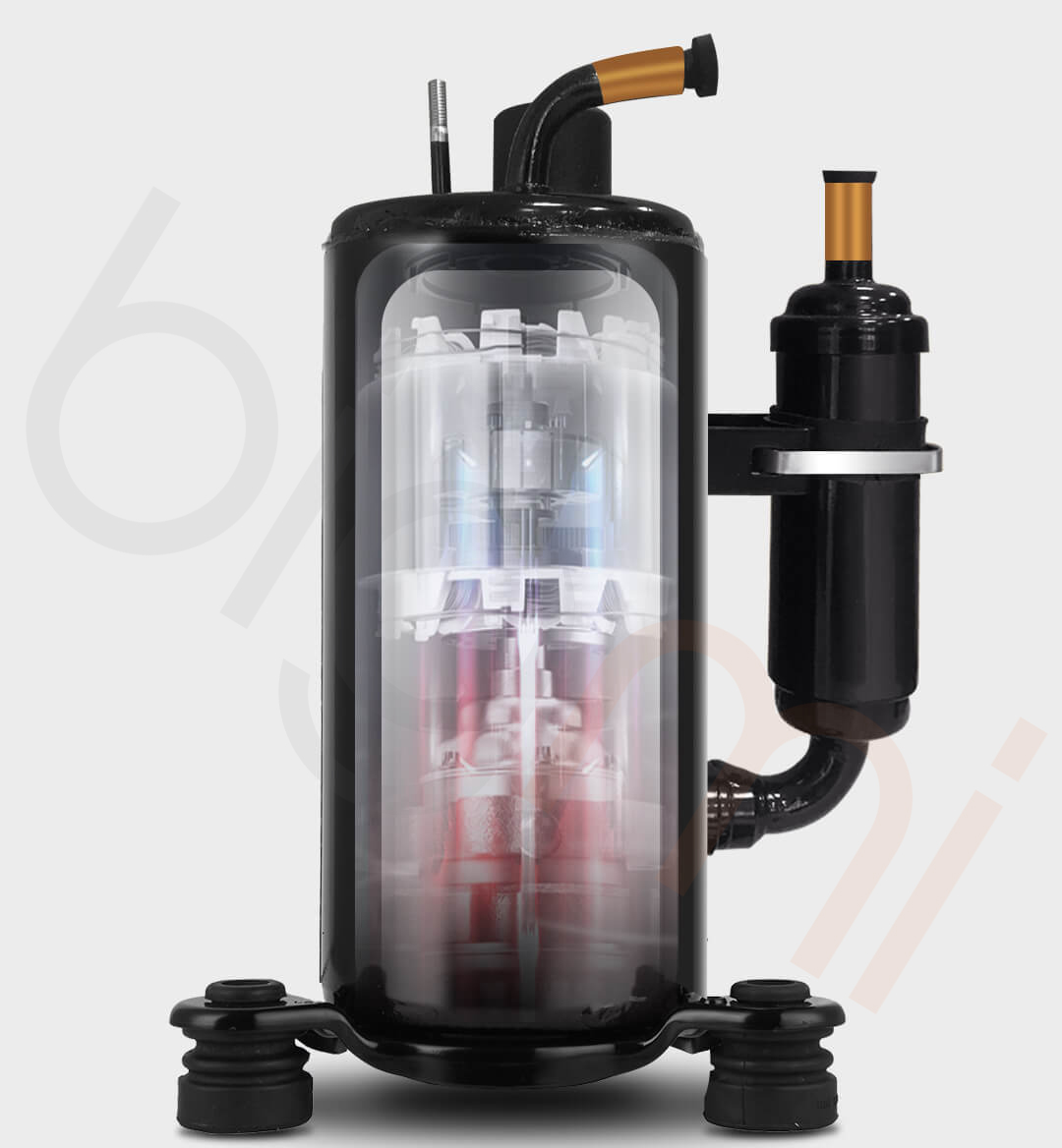 May hut am New Widetech 24L trang bi may nen giam on