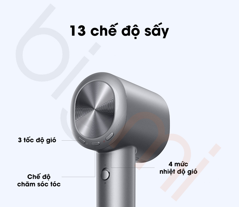 May say toc ion Xiaomi Mijia H701 co 13 che do say