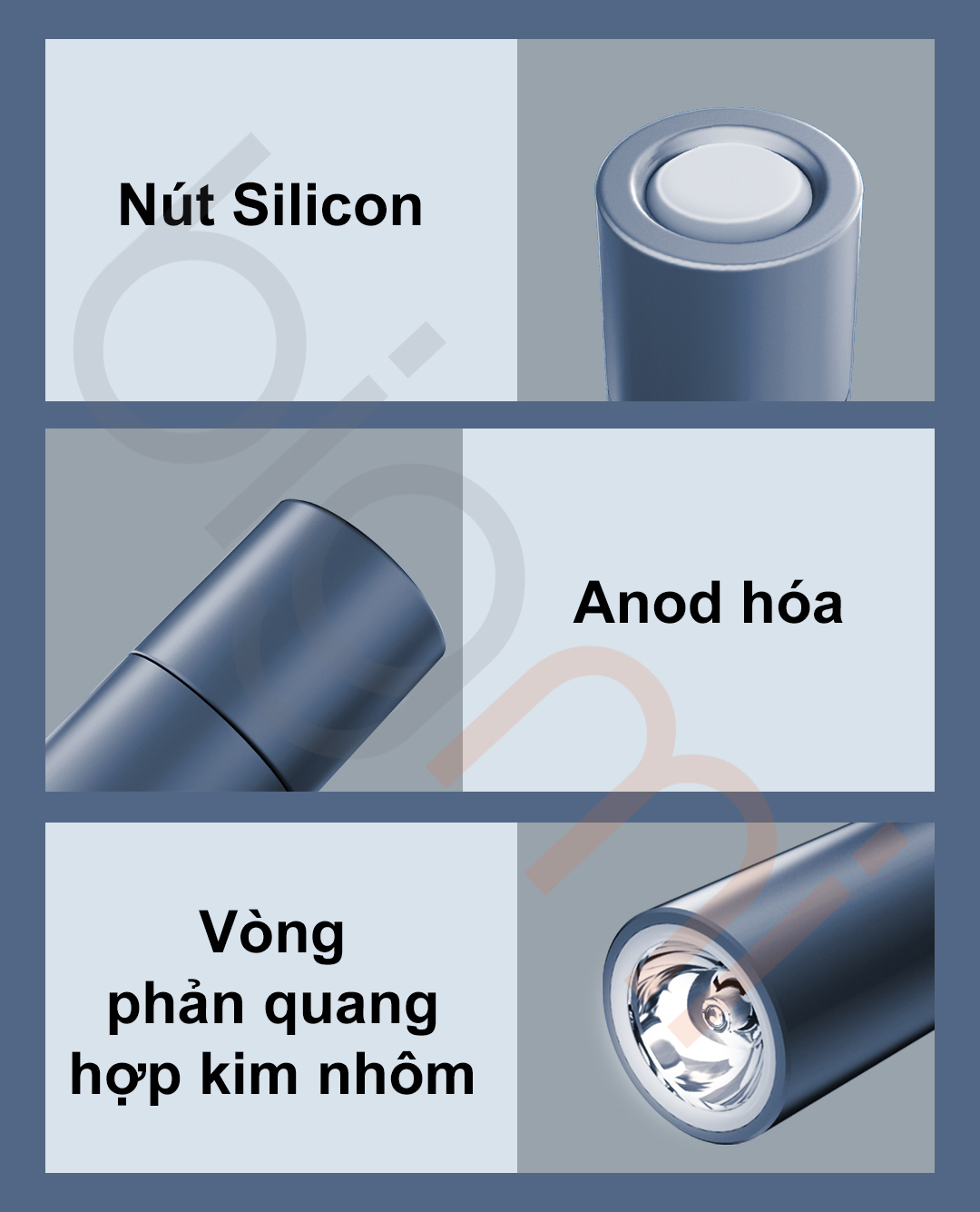 Các chi tiết khác trên Đèn pin cầm tay Xiaomi Lydsto YC-SDT02