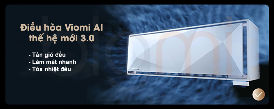 Dieu hoa Space E Viomi 1.5HP Y2QX2 A1 3 uu diem dang gia