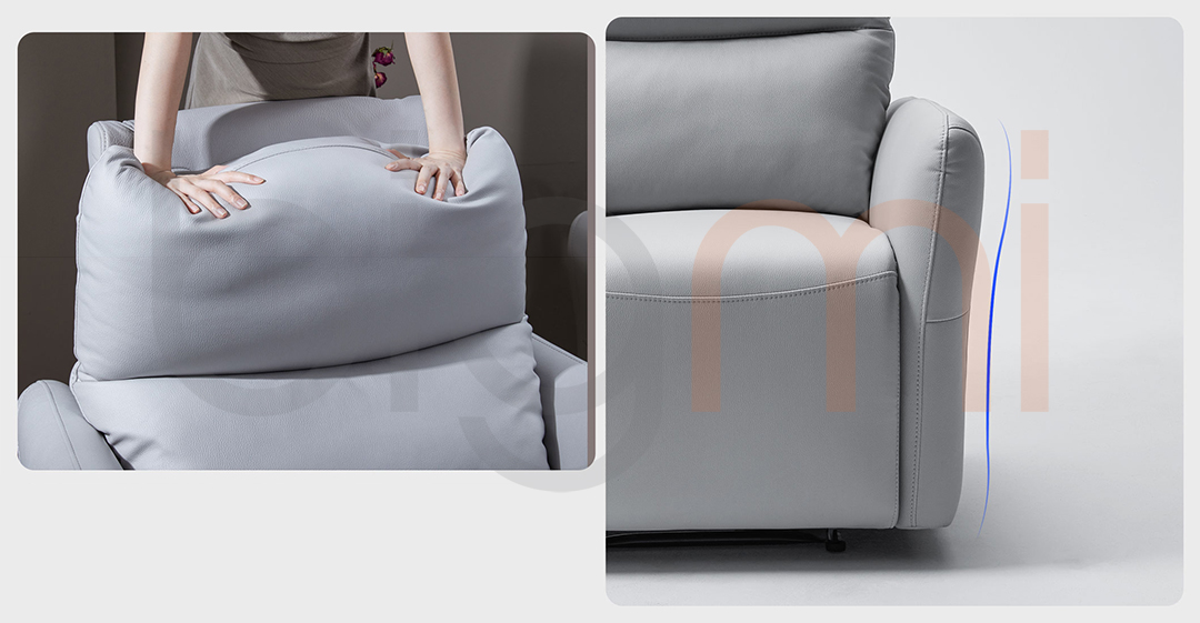 Ghe sofa dien don thong minh Xiaomi 8H Kola tich hop dem mut dan hoi cao