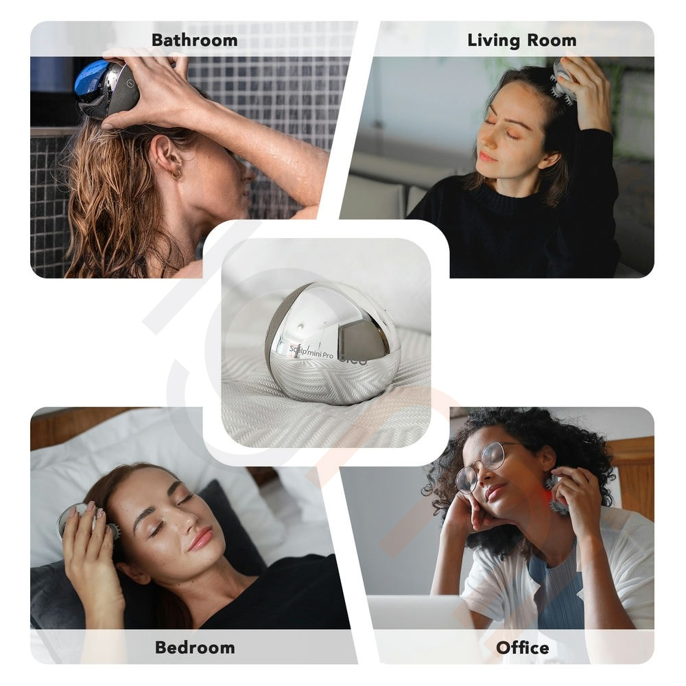 May massage da dau Breo Scalp Mini Pro tien loi