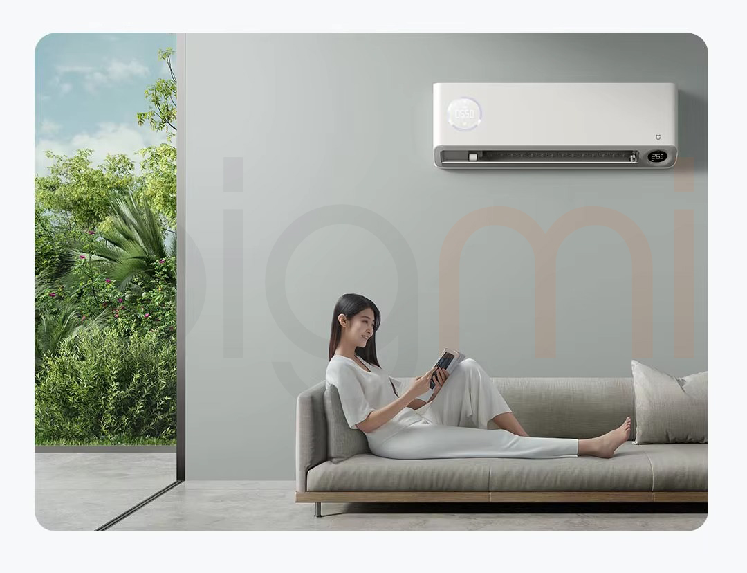 Dieu hoa 2 chieu Xiaomi Mijia Inverter F1A1 1.5HP Kiem soat do am va nhiet do thong minh