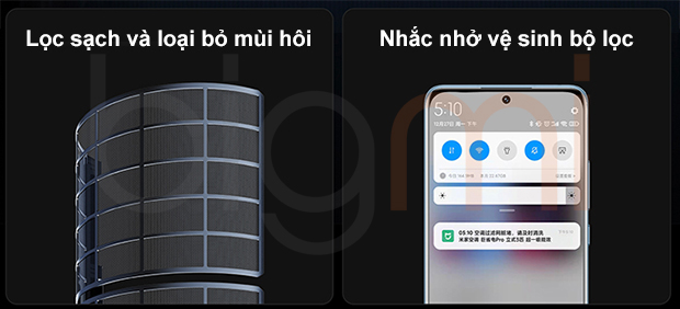 Dieu hoa cay 2 chieu Xiaomi Mijia 27000 BTU N2A1 Pro 3HP 72LW NA10 N2A1 ket noi va theo doi tren app