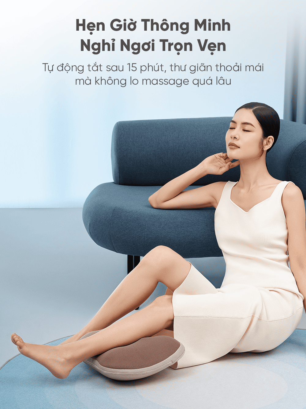 Gối massage lưng Breo Back 2 thư giãn lưng và thắt lưng (13)