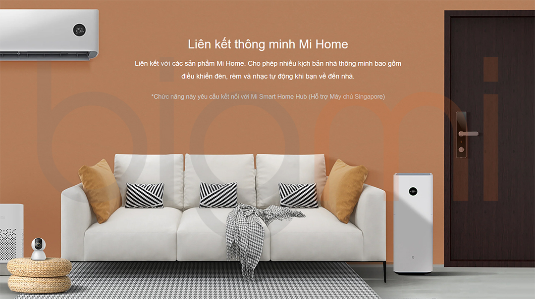 Khoa cua thong minh Xiaomi Lockin X1 ho tro lien ket cac thiet bi thong minh trong nha