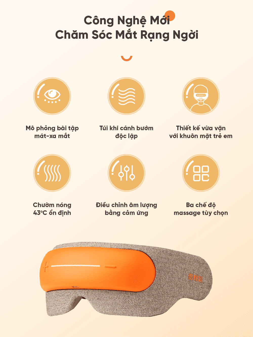 Kính Massage Mắt Trẻ Em Breo See 5K (2)