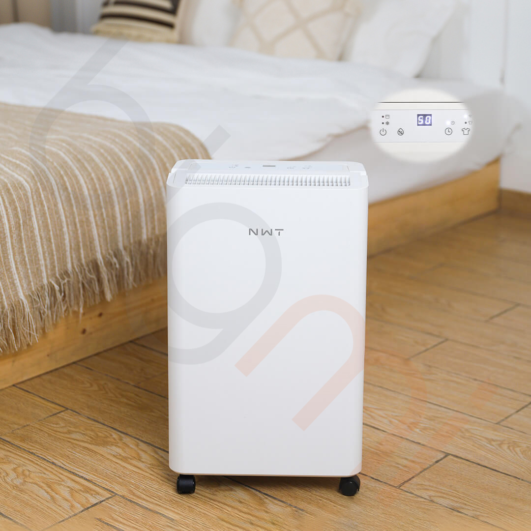 Máy hút ẩm Xiaomi New Widetech 16L hẹn giờ lên đến 24 tiếng