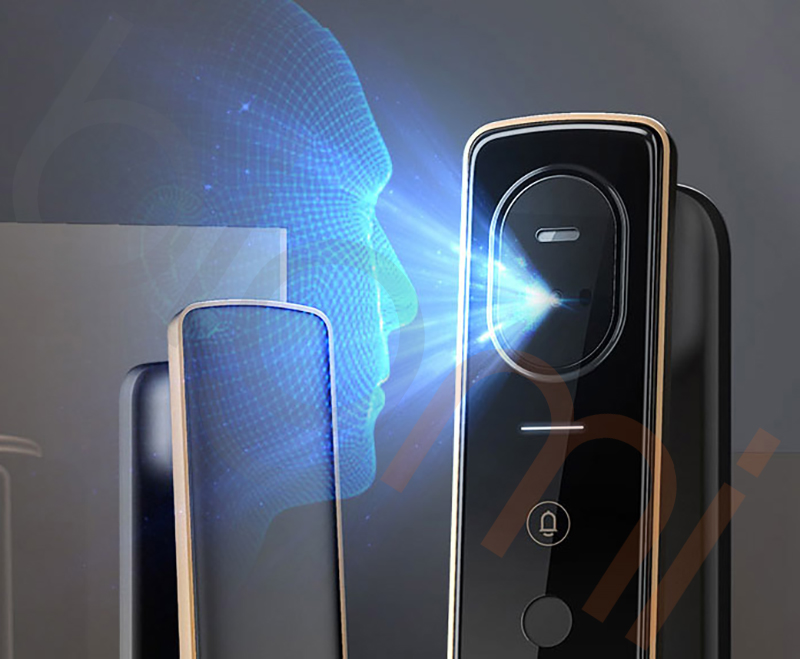 Radar sieu am tren Khoa cua thong minh Xiaomi Lockin S50F