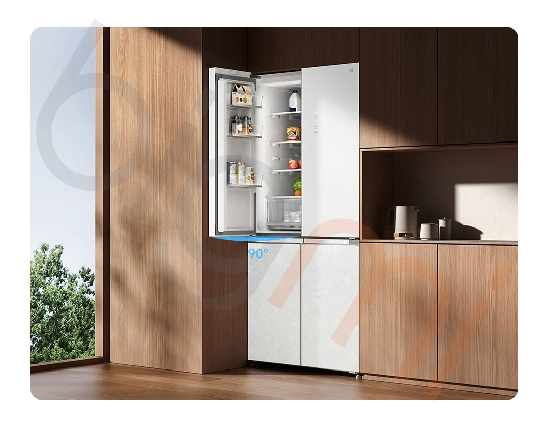 Tu lanh Xiaomi Mijia 508L mat kinh pha le BCD 508WGBI cac ngan chua da dang