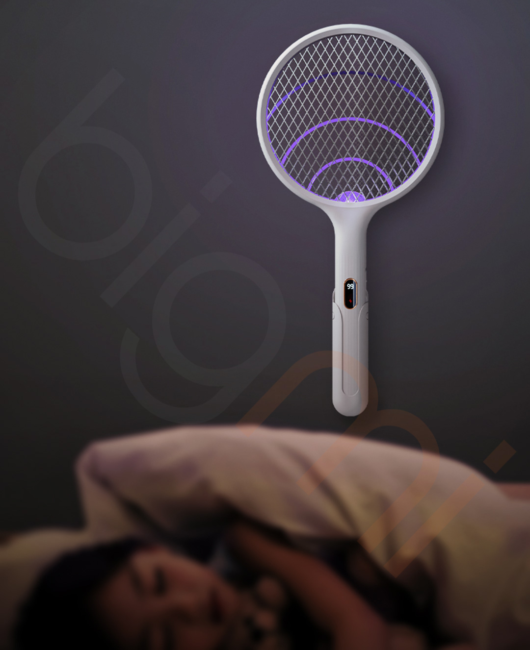 Vợt muỗi Xiaomi Qualitell E3 ZSM240915 giúp bé có giấc ngủ trọn vẹn