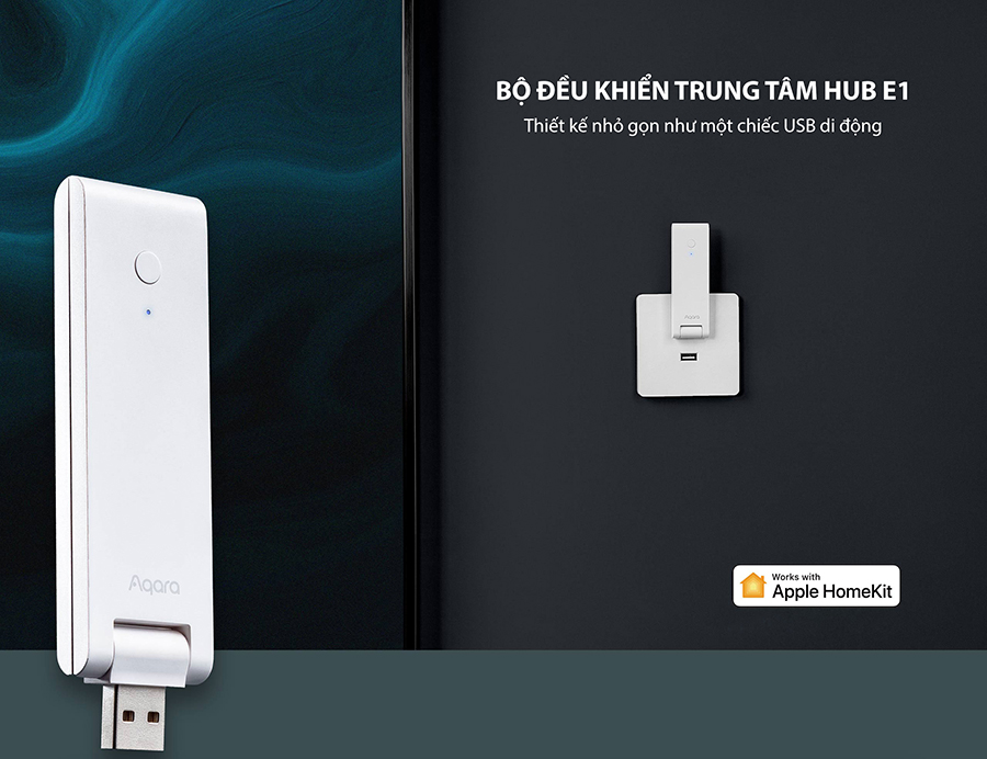 Bộ điều khiển trung tâm Aqara Hub E1 tích hợp kích sóng Wifi bigmivn (2)