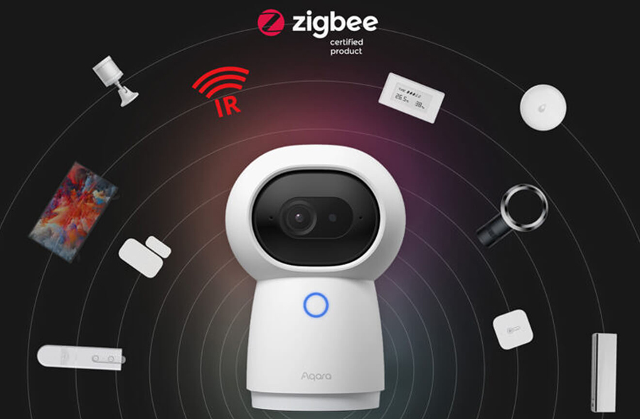 Camera Aqara Hub G3 CH-H03 tích hợp điều khiển trung tâm (1)