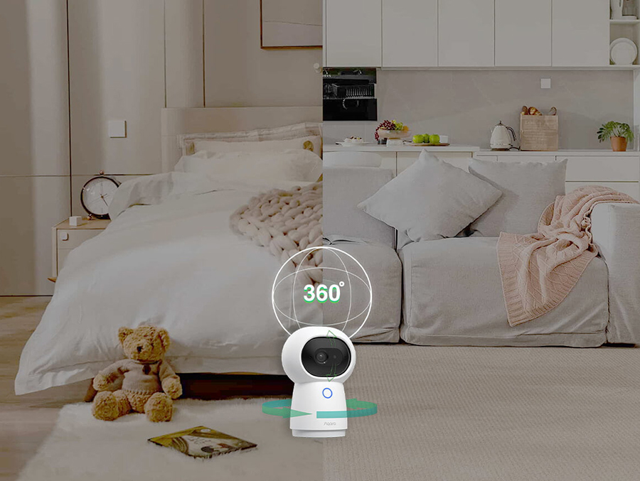 Camera Aqara Hub G3 CH-H03 tích hợp điều khiển trung tâm (4)