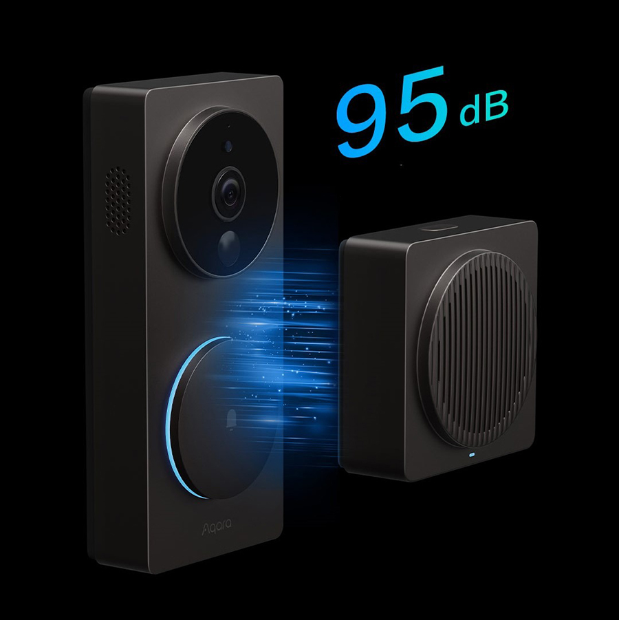 Chuông cửa thông minh Aqara Doorbell G4 tích hợp chuông phụ