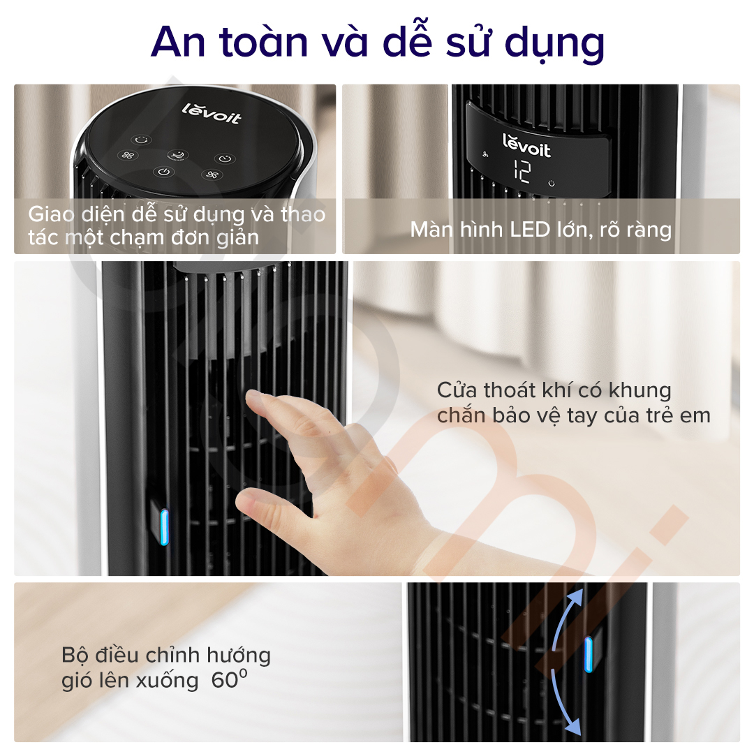Quạt tháp điều hòa Levoit Classic 42 Inch (3)