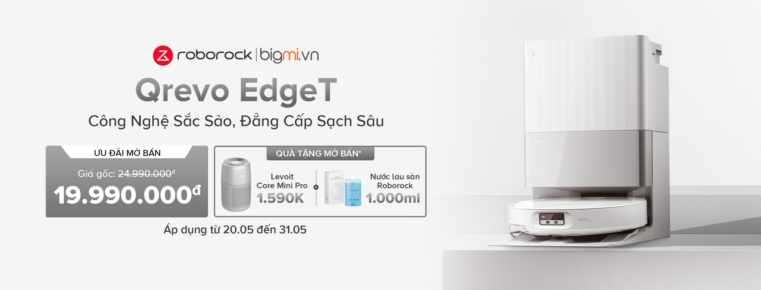Banner Roborock Q Revo Edge T
