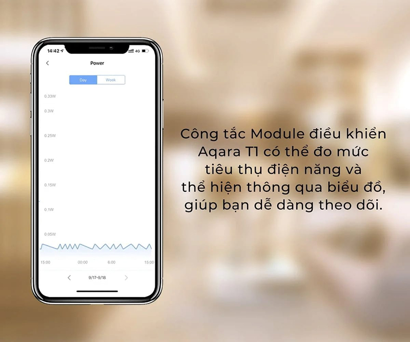 Điều khiển và lên lịch từ xa với Module công tắc đơn Aqara T1