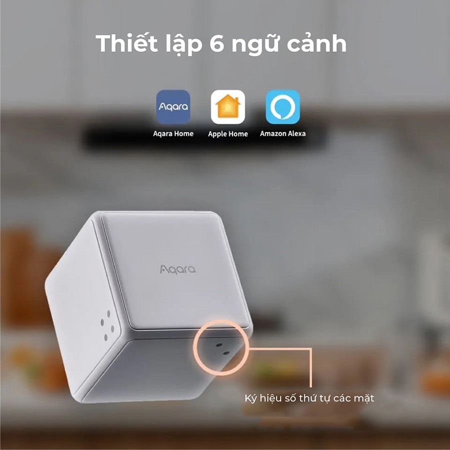 Hộp điều khiển ngữ cảnh Aqara Cube T1 Pro bigmivn (1)