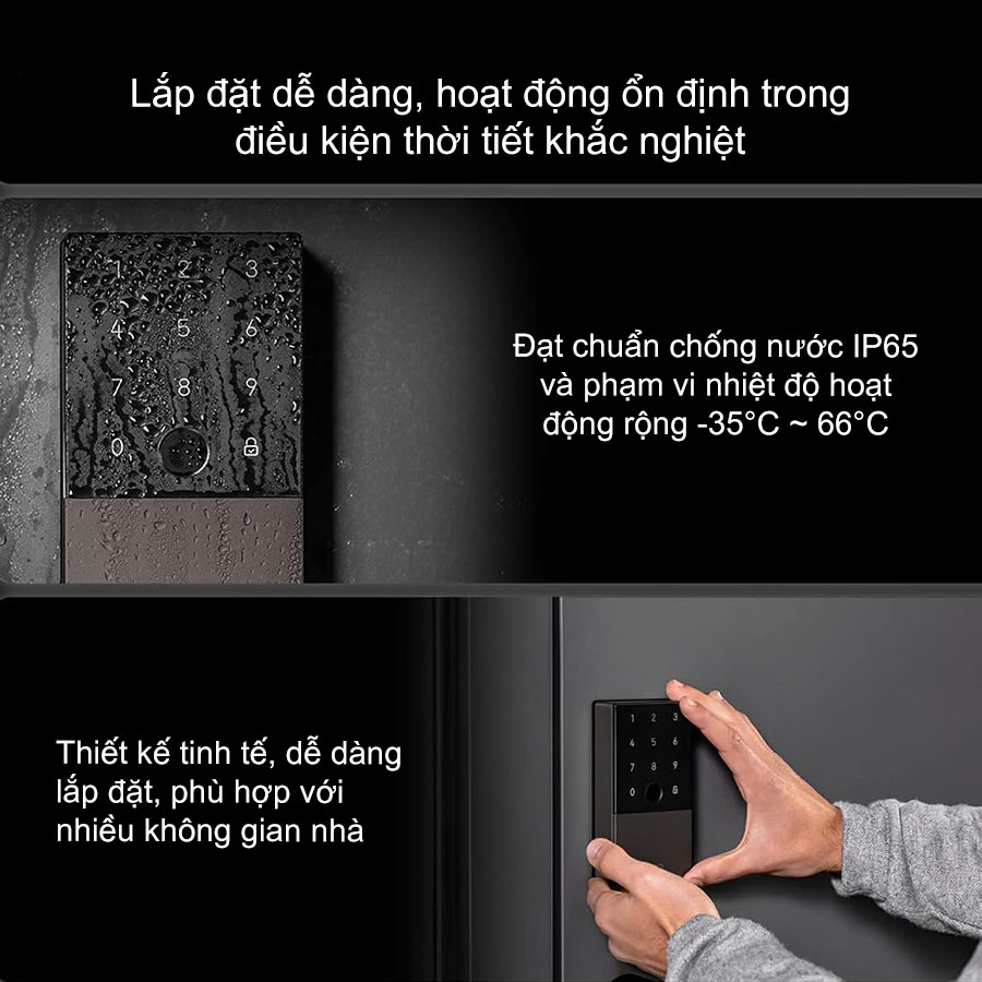 Khóa cửa thông minh Aqara U100 DL-D01D (7)