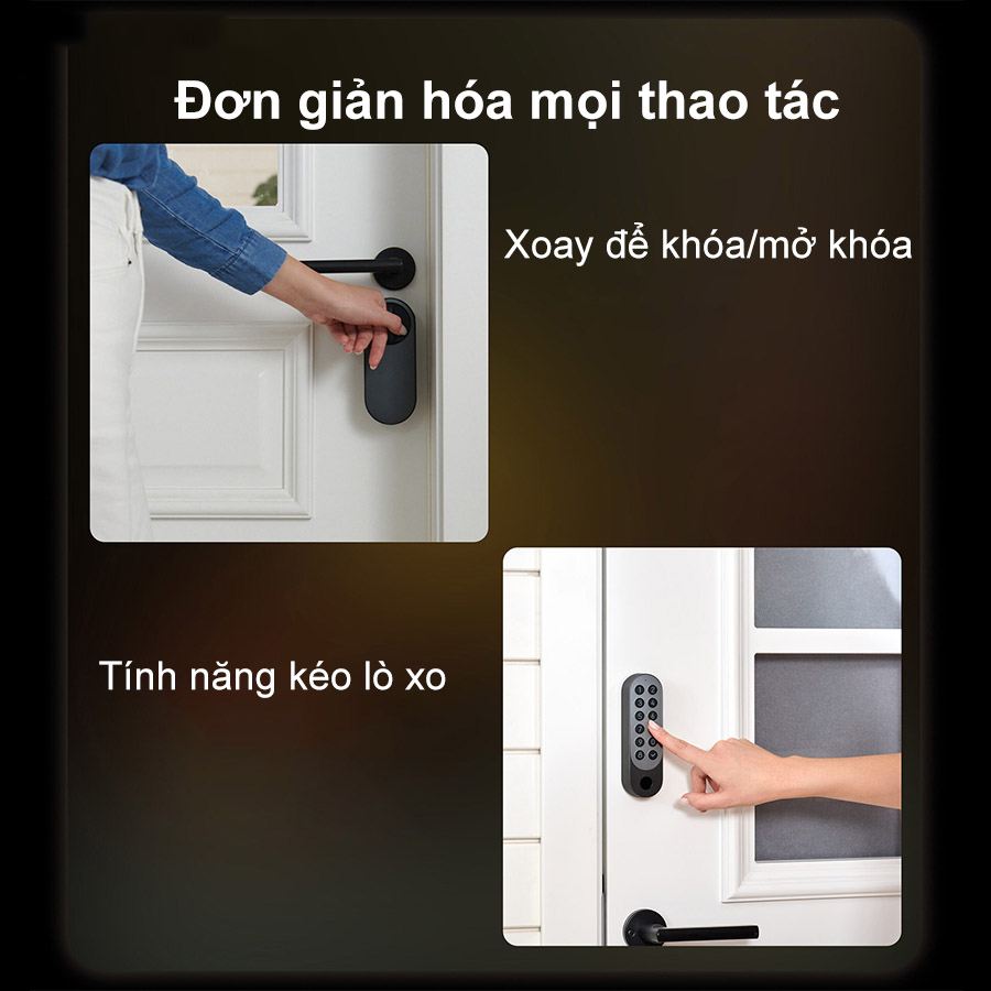 Khóa cửa thông minh Aqara U200 (11)