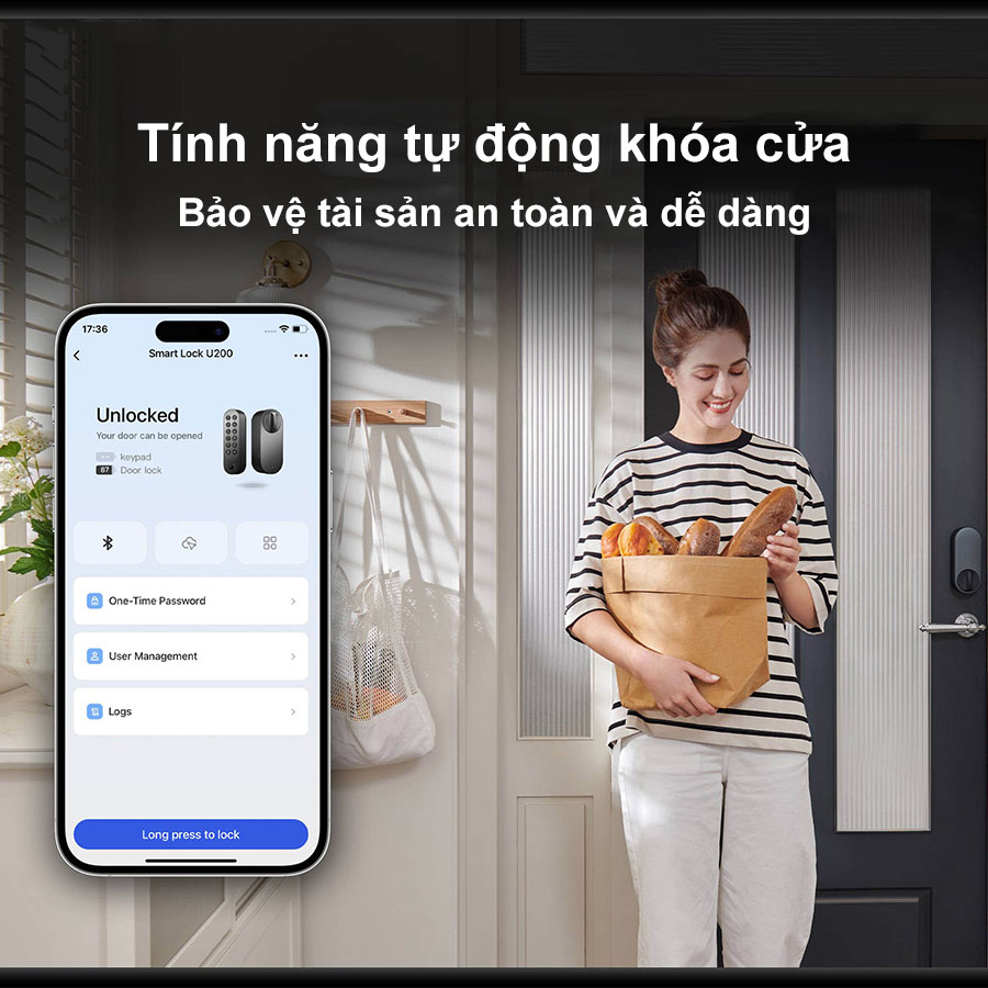 Khóa cửa thông minh Aqara U200 (6)