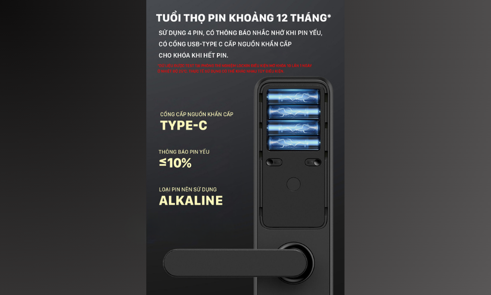Khóa cửa thông minh Xiaomi Lockin X9 - Chính hãng quốc tế 9 Khóa cửa thông minh Xiaomi Lockin X9 bigmivn (6)