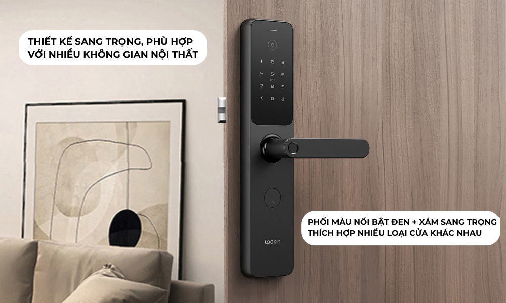 Khóa cửa thông minh Xiaomi Lockin X9 - Chính hãng quốc tế 10 Khóa cửa thông minh Xiaomi Lockin X9 bigmivn (7)