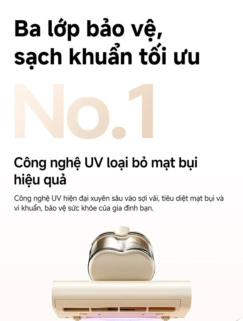 Máy hút bụi giường nệm Mova D10 MAX chính hãng bigmivn (6)