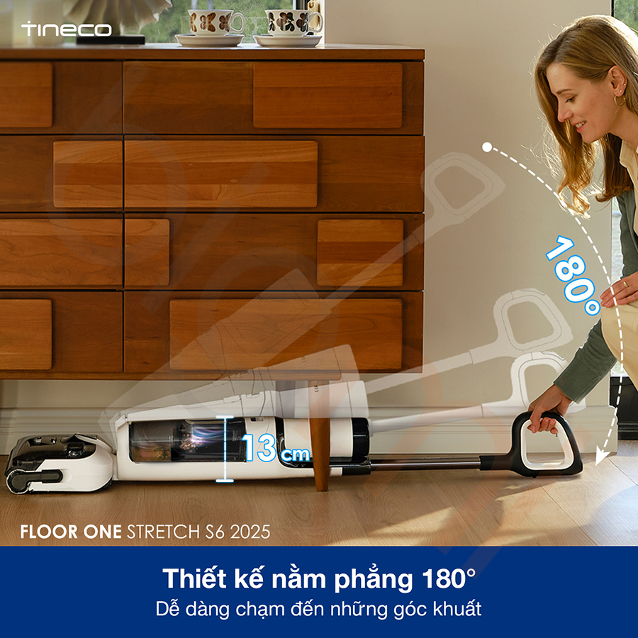 Máy lau nhà khô ướt Tineco Floor One Stretch S6 2025 bigmivn (10)