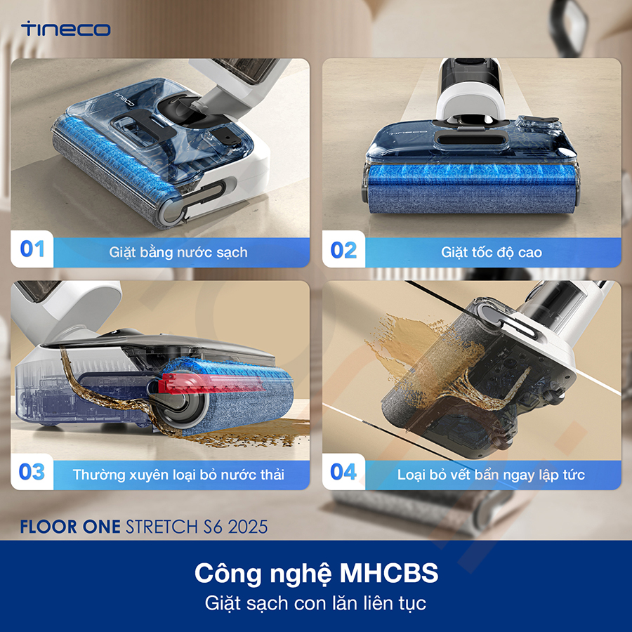 Máy lau nhà khô ướt Tineco Floor One Stretch S6 2025 bigmivn (8)