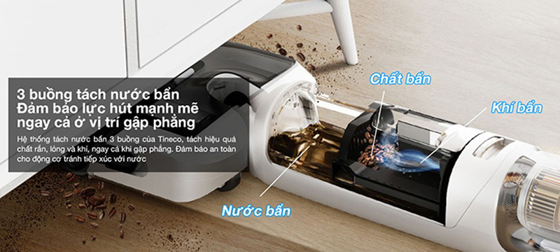 Máy lau nhà khô ướt Tineco Floor One Stretch S6 Pro bigmivn (10)