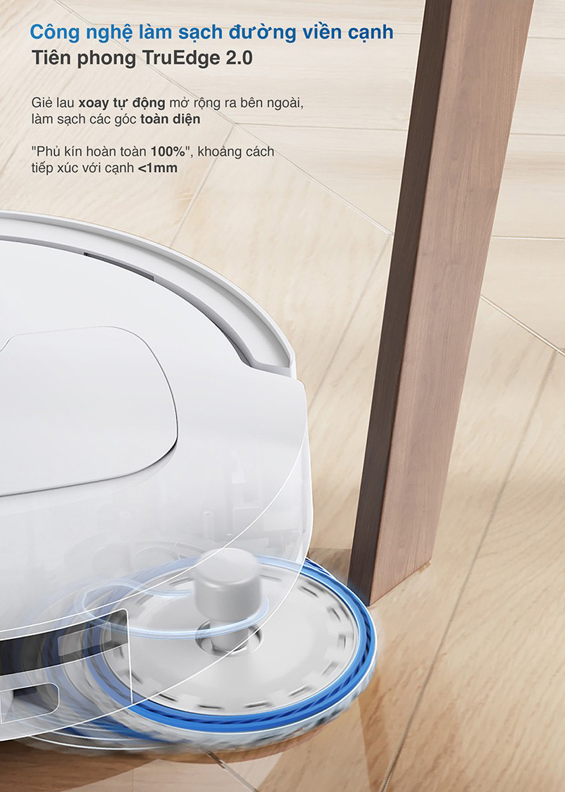Robot hút bụi lau nhà Ecovacs Deebot T30C 2026 chính hãng bigmivn (4)