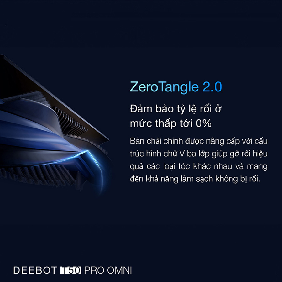 Robot hút bụi lau nhà Ecovacs Deebot T50 Pro Omni 2025 chính hãng bigmivn (2)