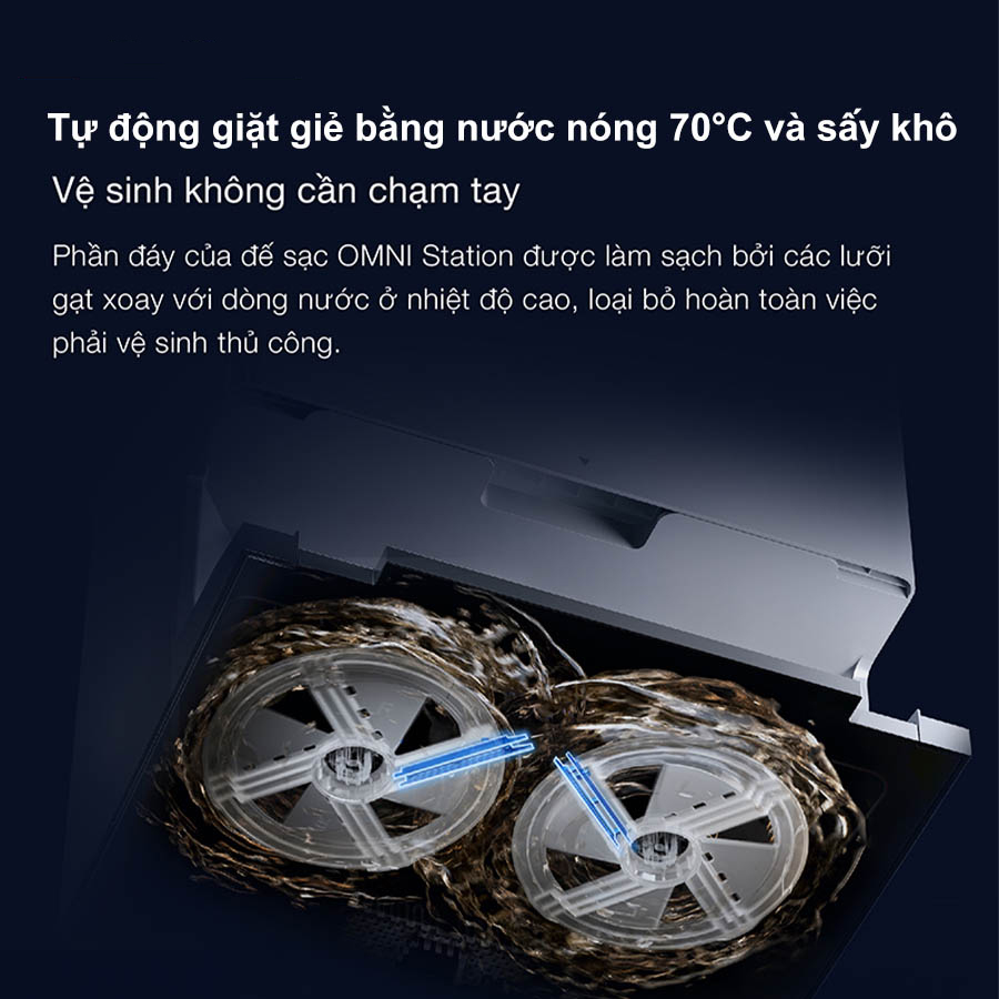 Robot hút bụi lau nhà Ecovacs Deebot T50 Pro Omni 2025 chính hãng bigmivn (8)