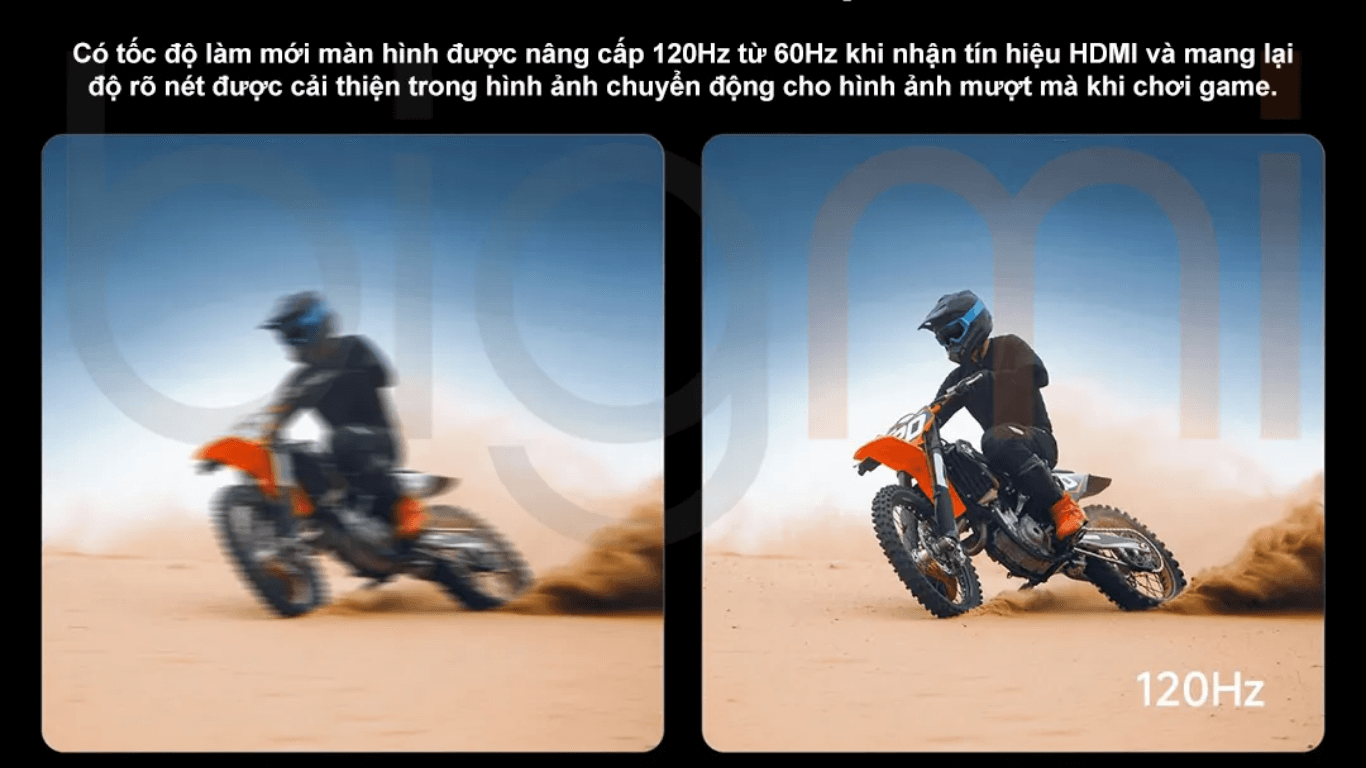Tivi Xiaomi 55 QLED 2026: Hình ảnh sắc nét cùng chế độ Game Boost 3 Chế độ Game Boost của Tivi Xiaomi 55 QLED 2026