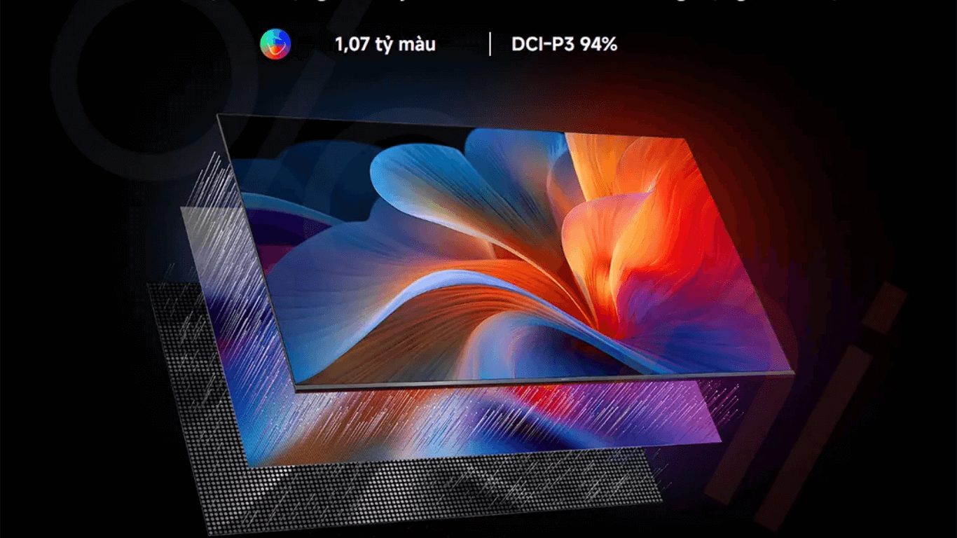 Tivi Xiaomi QLED 2026 sở hữu công nghệ QLED hiện đại 2 Tivi Xiaomi QLED 2026 được trang bị công nghệ QLED tiên tiến