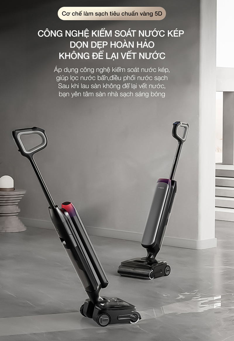bigmivn Máy hút bụi lau sàn Tineco Floor One S9 Artist Steam (6)