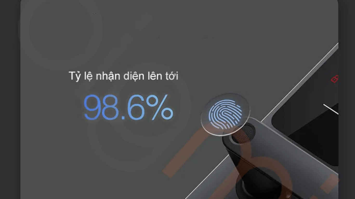 Aqara A100 Zigbee: 9 cách mở khóa thông minh hiện đại 3 Aqara A100 Zigbee mở khóa bằng vân tay 3D siêu nhạy