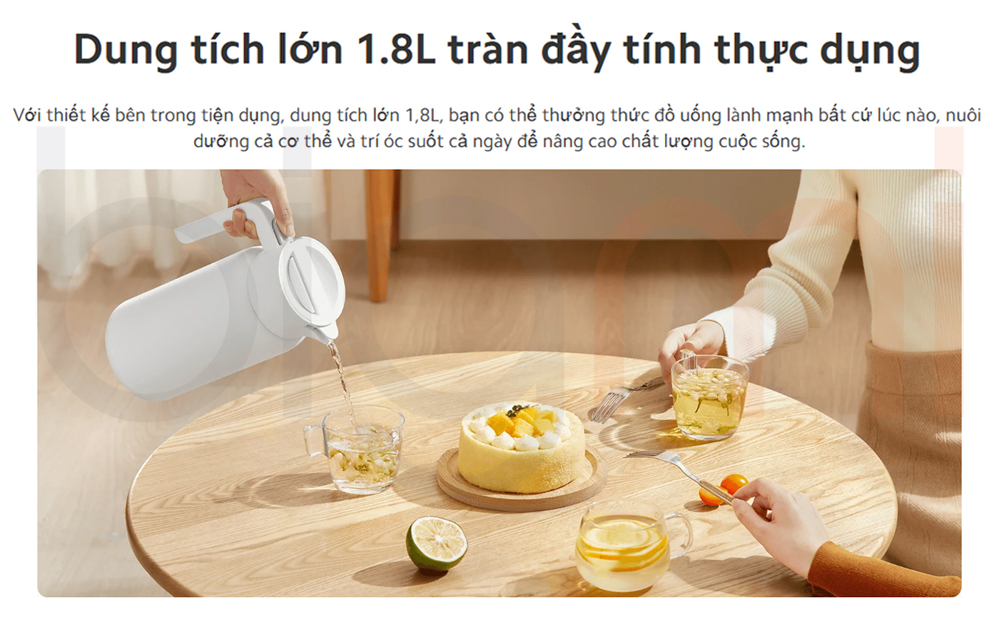 Bigmivn Ấm đun nước giữ nhiệt Xiaomi 1.8L XMBWH01PL (4)