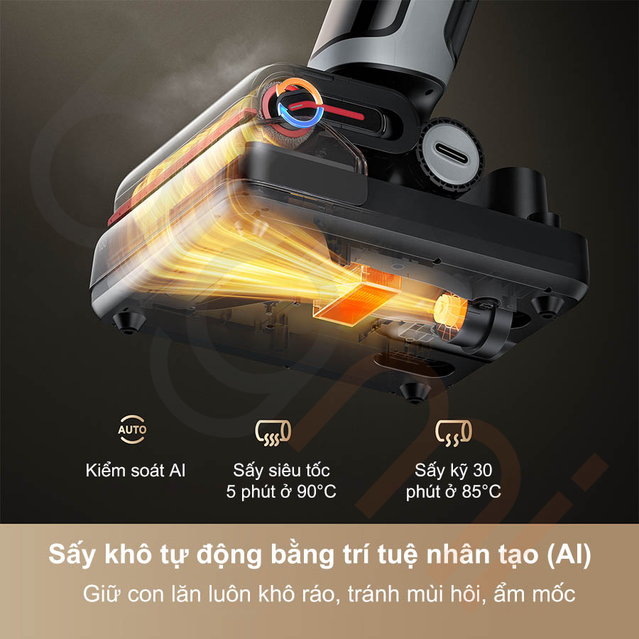 Bigmivn Máy hút bụi lau nhà khô và ướt Dreame H15 Pro Heat (17)