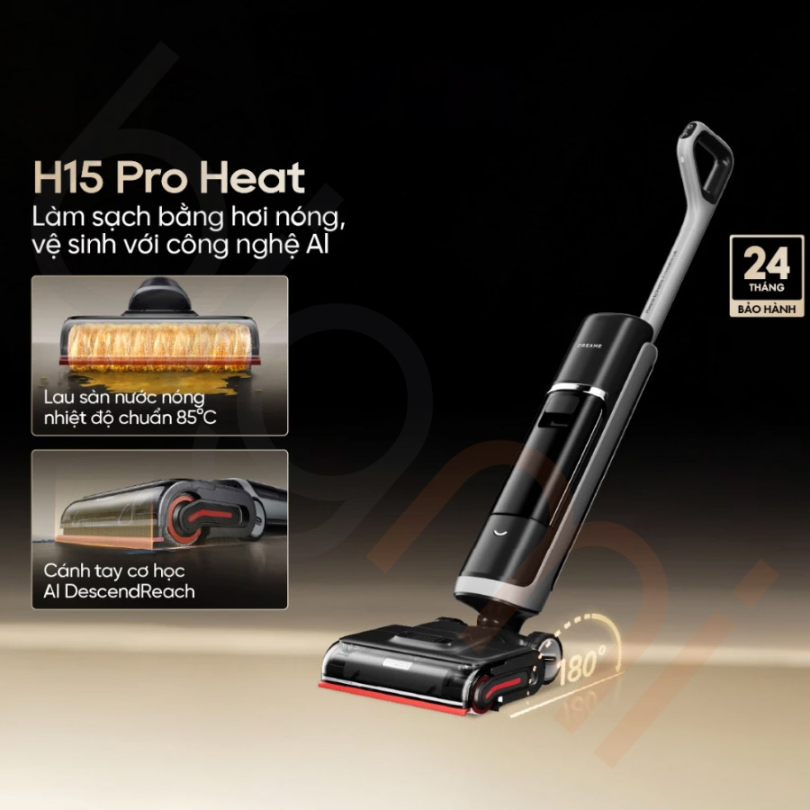 Bigmivn Máy hút bụi lau nhà khô và ướt Dreame H15 Pro Heat (5)